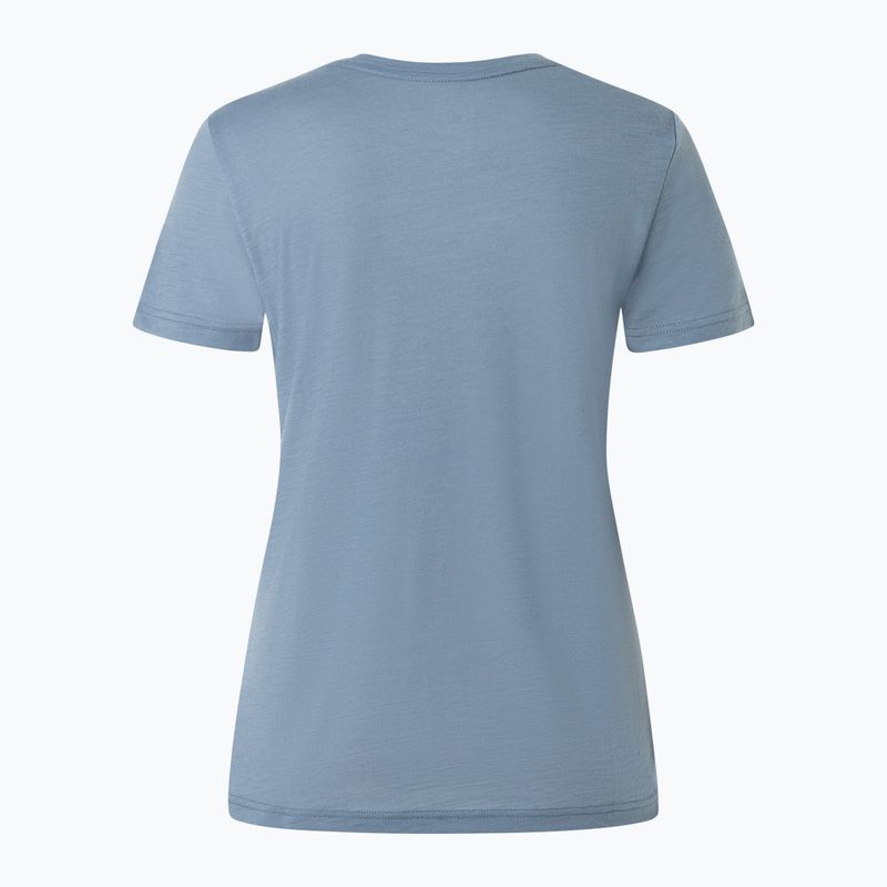Koszulka damska super.natural Woods Tee flint stone/white stone/copper 5