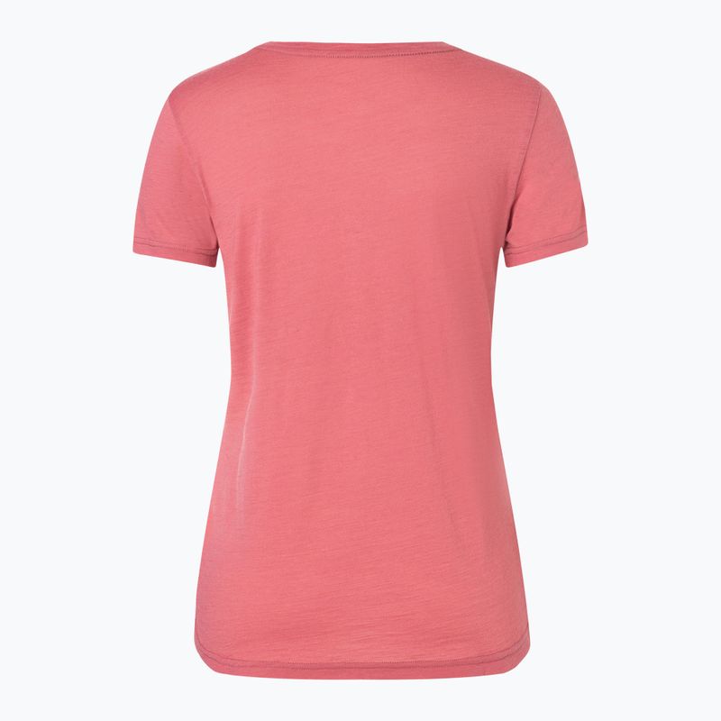 Koszulka damska super.natural Rock Flowers Tee mauvewood/various 5