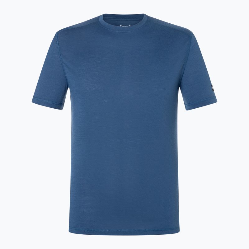 Koszulka termoaktywna męska super.natural Sierra 140 Tee cashmere grey melange 4