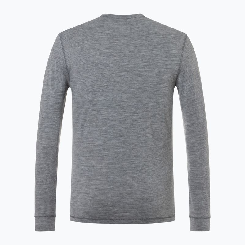 Longsleeve termoaktywny męski Super.Natural Tundra 175 cashmere grey melange 6