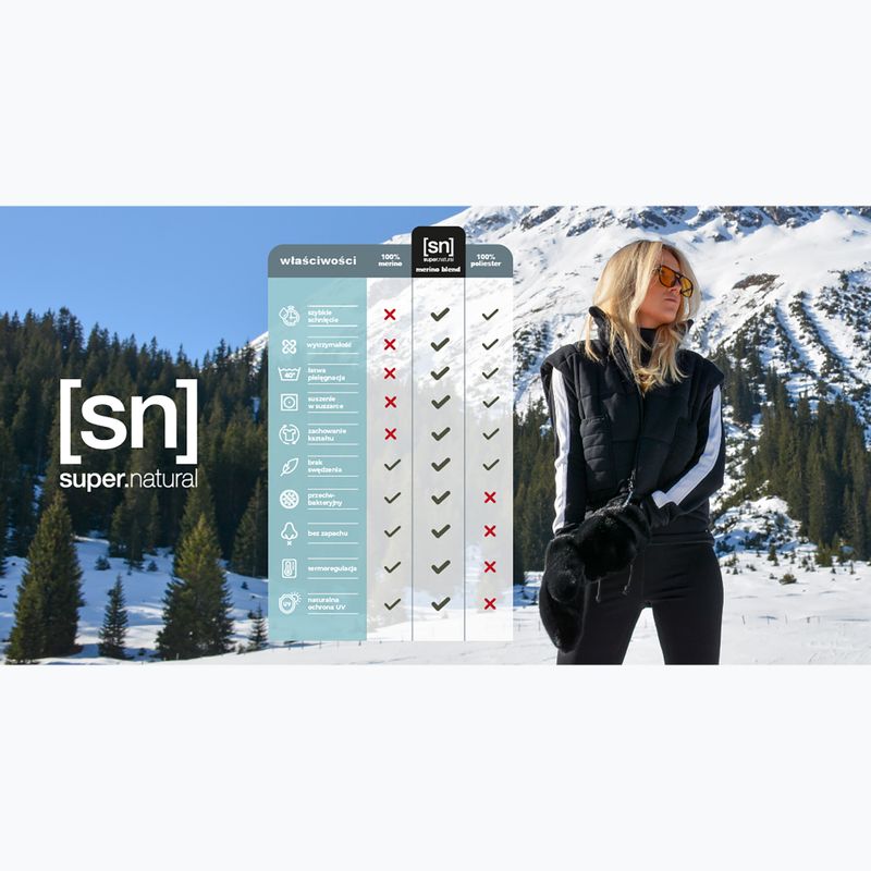 Koszulka męska super.natural Bicycle Nomad Tee chive/jet black 5