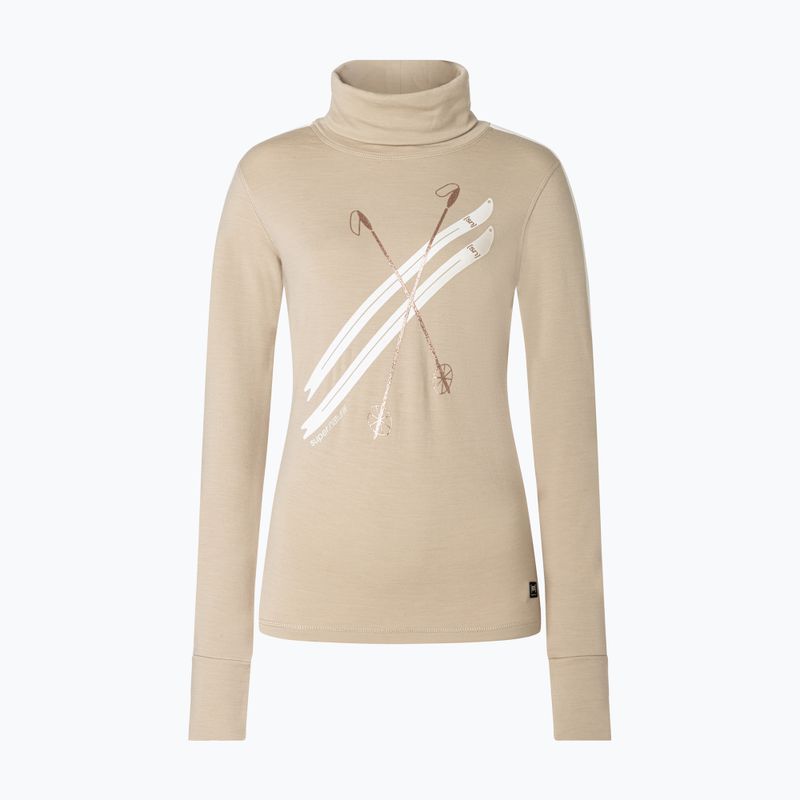 Sweter damski Super.Natural KryTeeede Ski Roll Neck pepper/white/mountain trail gl/white 4