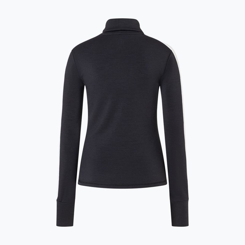 Sweter damski super.natural Bunny Roll Neck jet black/f.white/various/eucalyptus gl 5