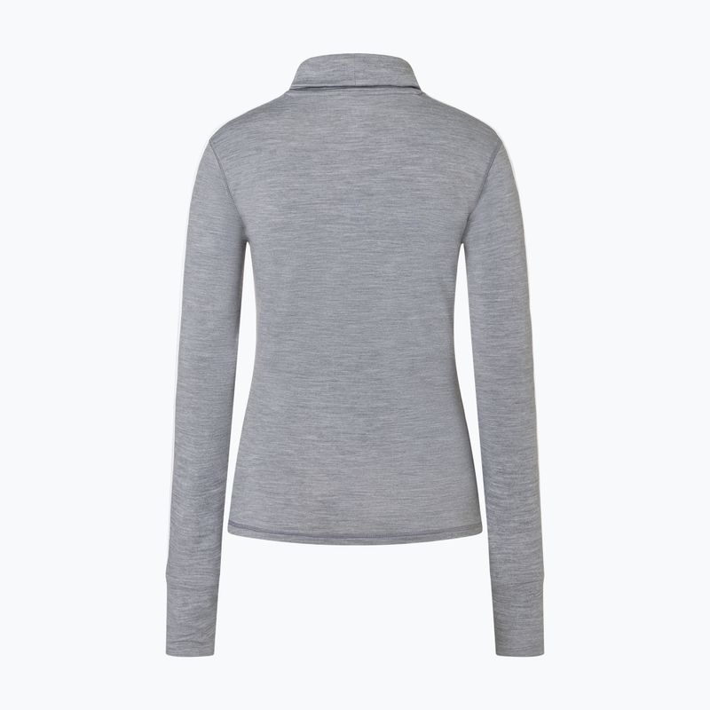 Sweter damski Super.Natural Freeride Roll Neck cashmere grey melange / f. white / f. white 5