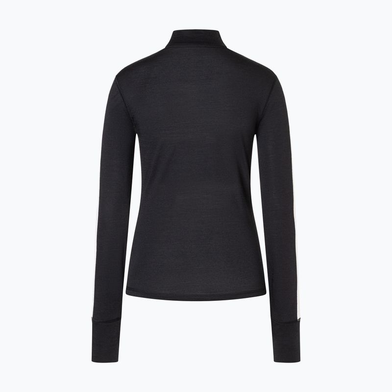 Longsleeve damski super.natural KryTeeede Col T-Neck Light jet black/white/mountain trail gl/white 5