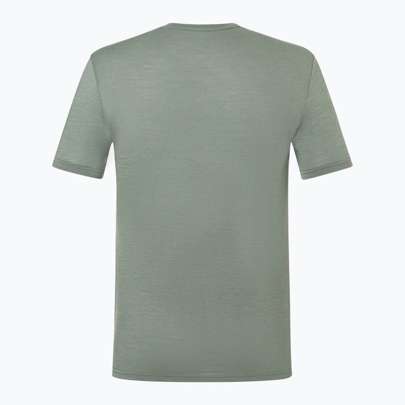 Koszulka męska super.natural Wander Wheel Tee eucalyptus/blueberry 5