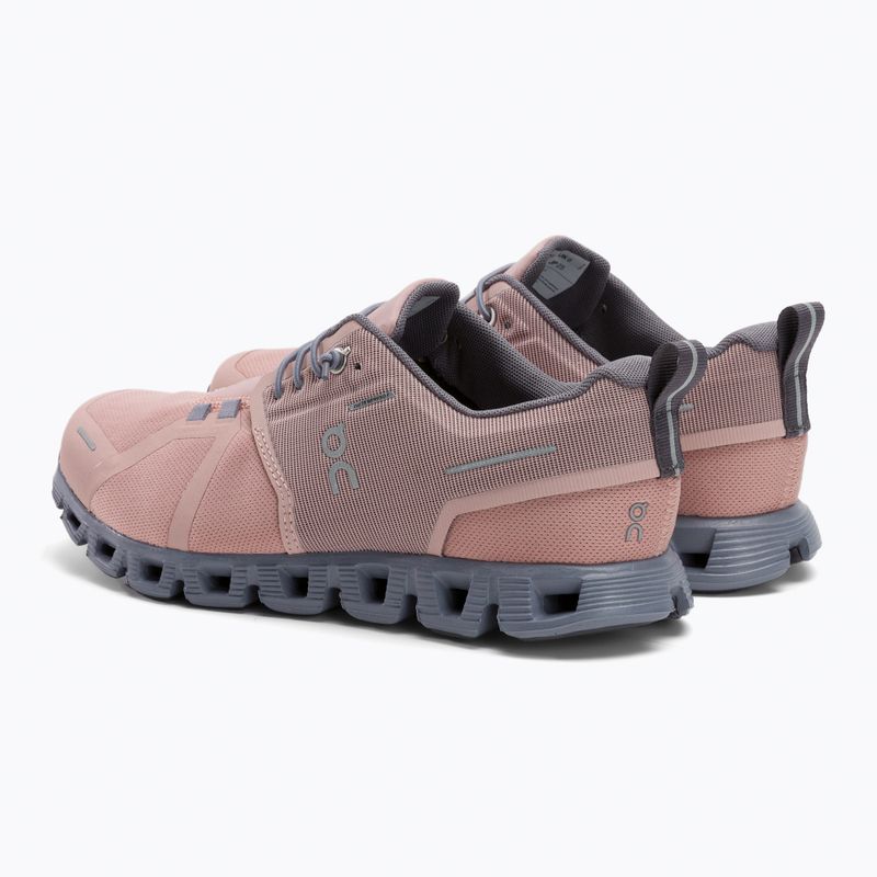 Buty damskie On Cloud 5 Waterproof rose/fossil 3