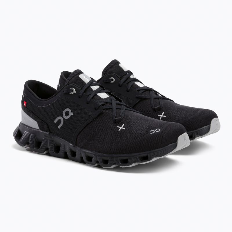 Buty do biegania męskie On Running Cloud X 3 black 5