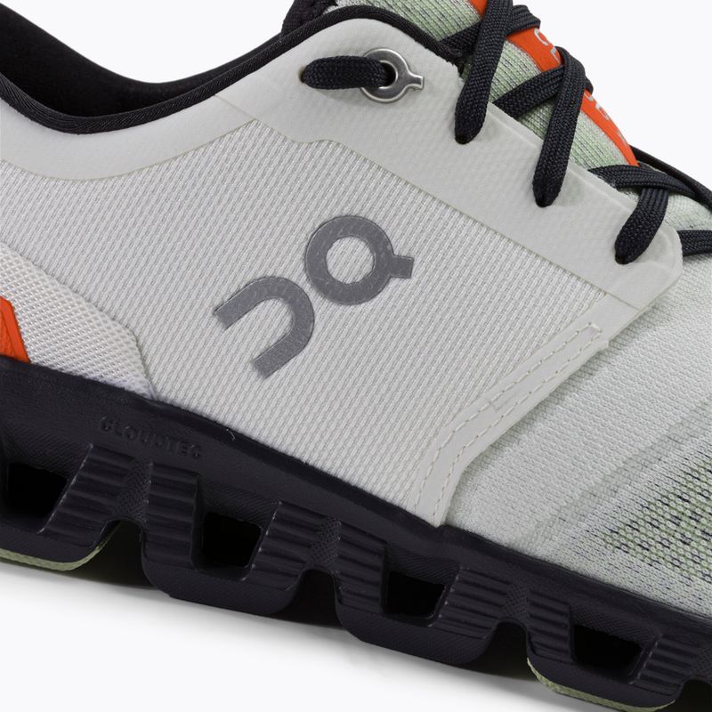 Buty do biegania męskie On Running Cloud X 3 ivory/flame 7