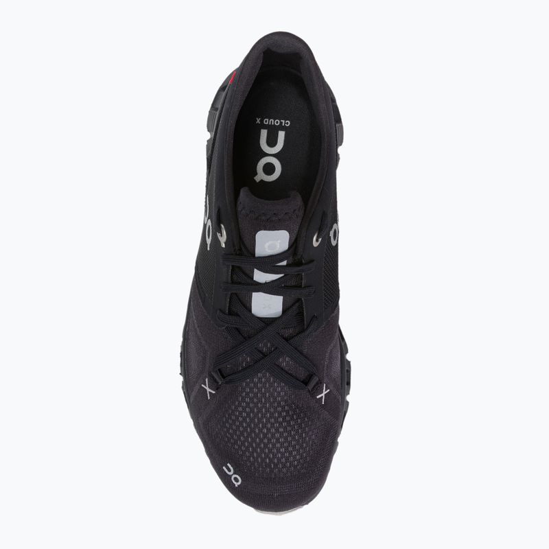 Buty do biegania damskie On Cloud X 3 black 6
