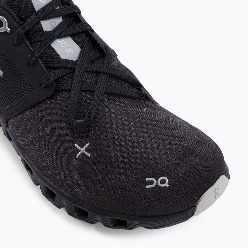 Buty do biegania damskie On Cloud X 3 black 8