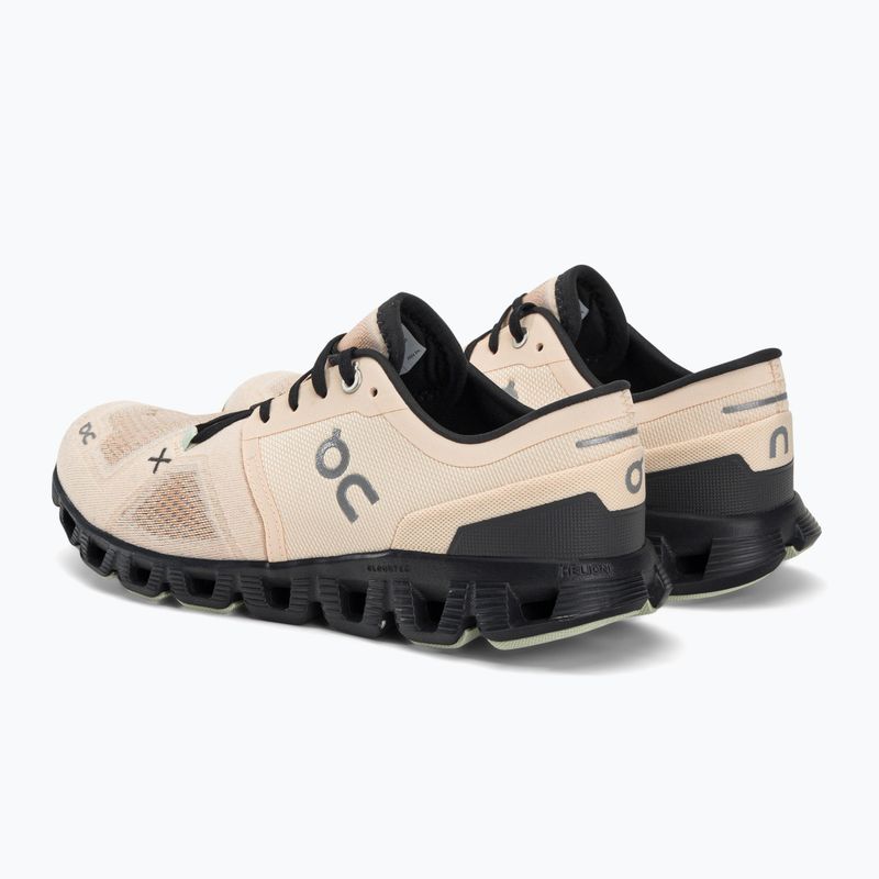 Buty do biegania damskie On Cloud X 3 fawn/magnet 5