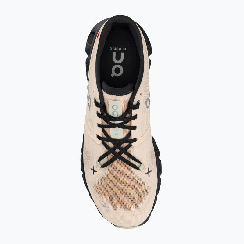 Buty do biegania damskie On Cloud X 3 fawn/magnet 8