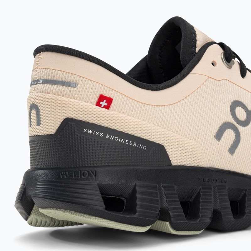 Buty do biegania damskie On Cloud X 3 fawn/magnet 12