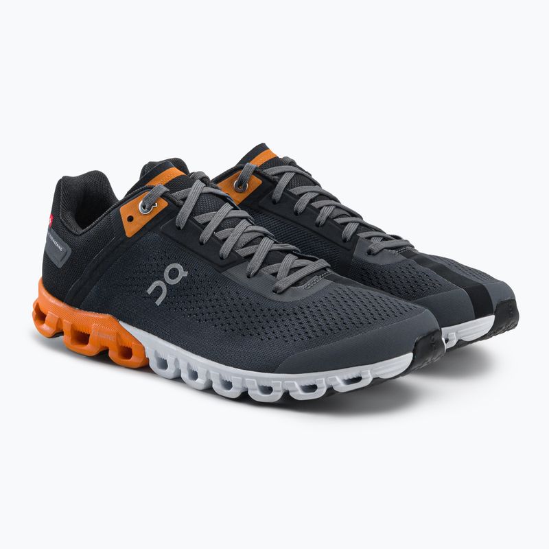 Buty do biegania męskie On Running Cloudflow black/turmeric 5