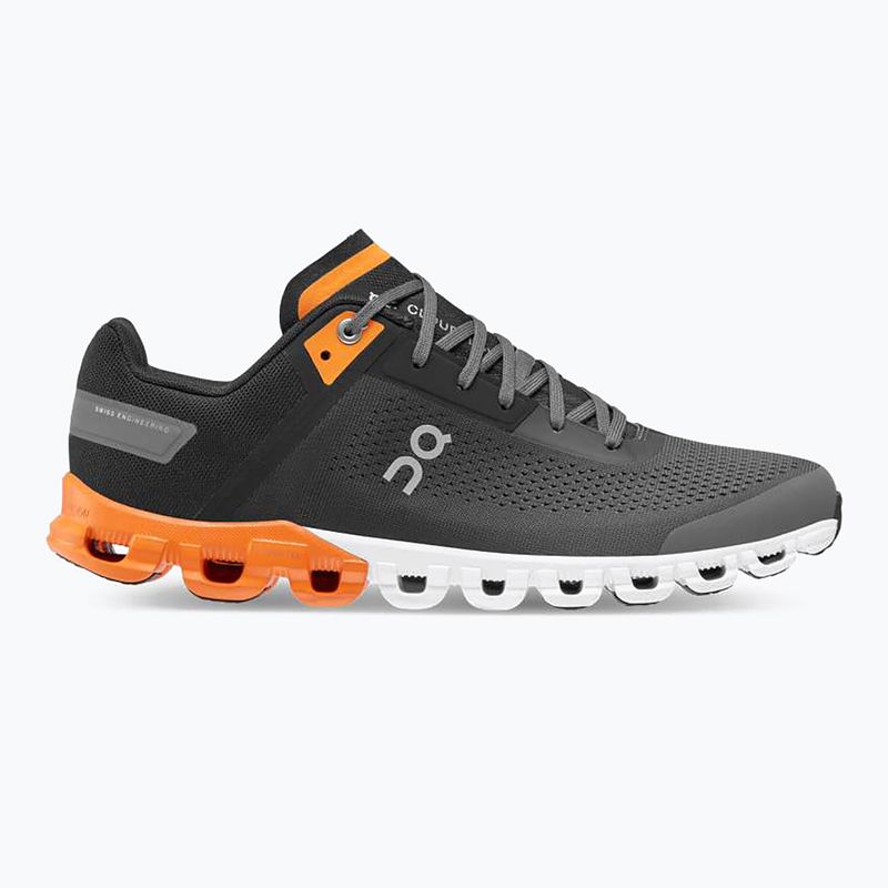 Buty do biegania męskie On Running Cloudflow black/turmeric 10