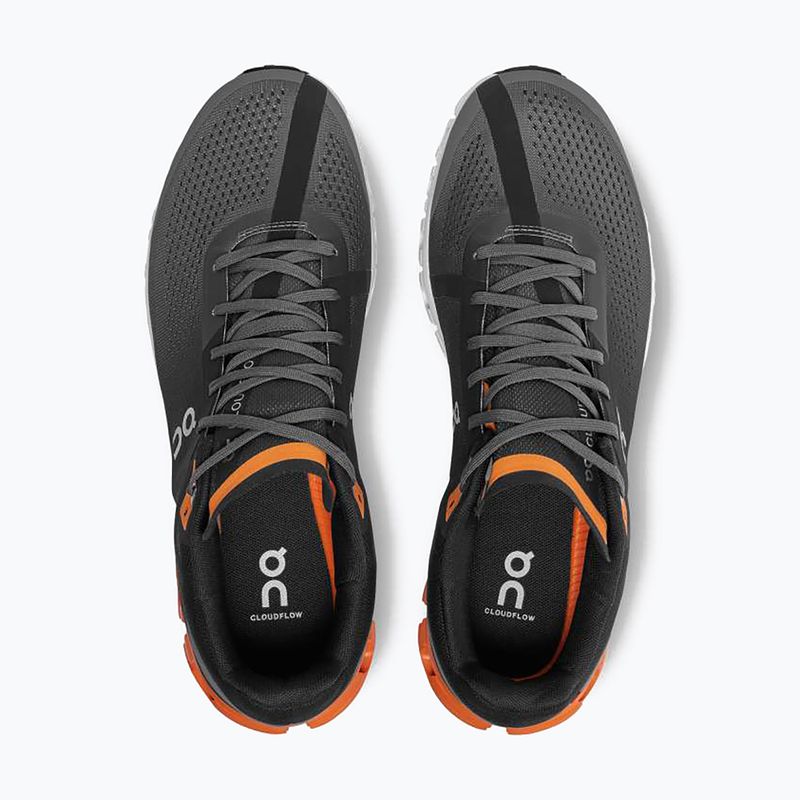 Buty do biegania męskie On Running Cloudflow black/turmeric 12