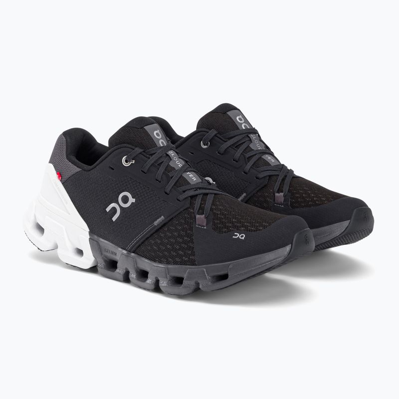 Buty do biegania męskie On Cloudflyer 4 black/white 4