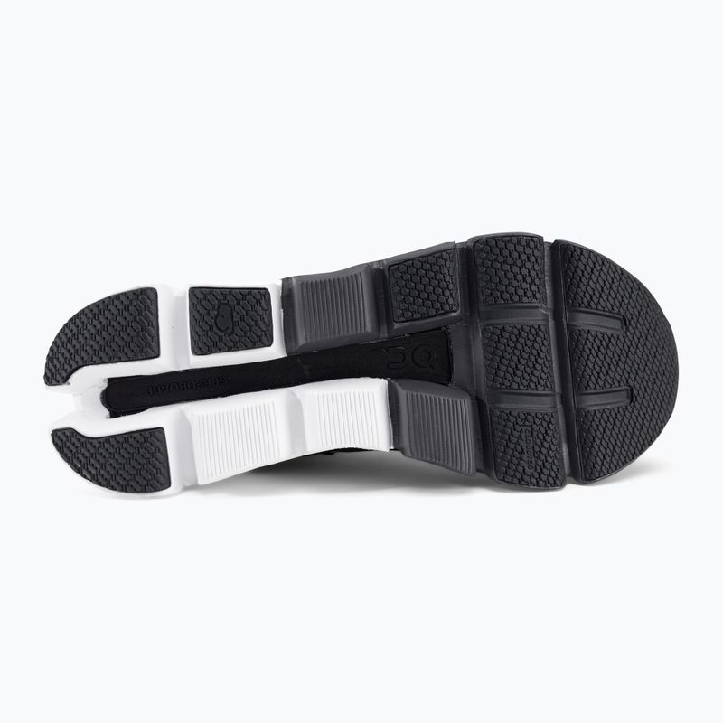 Buty do biegania męskie On Cloudflyer 4 black/white 5