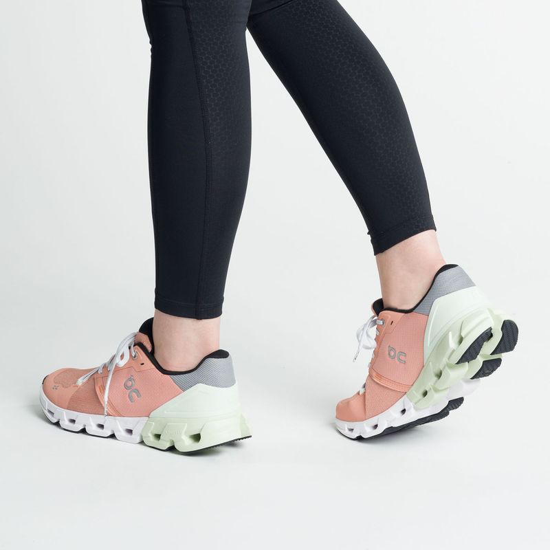 Buty do biegania damskie On Cloudflyer 4 peach/aloe 3