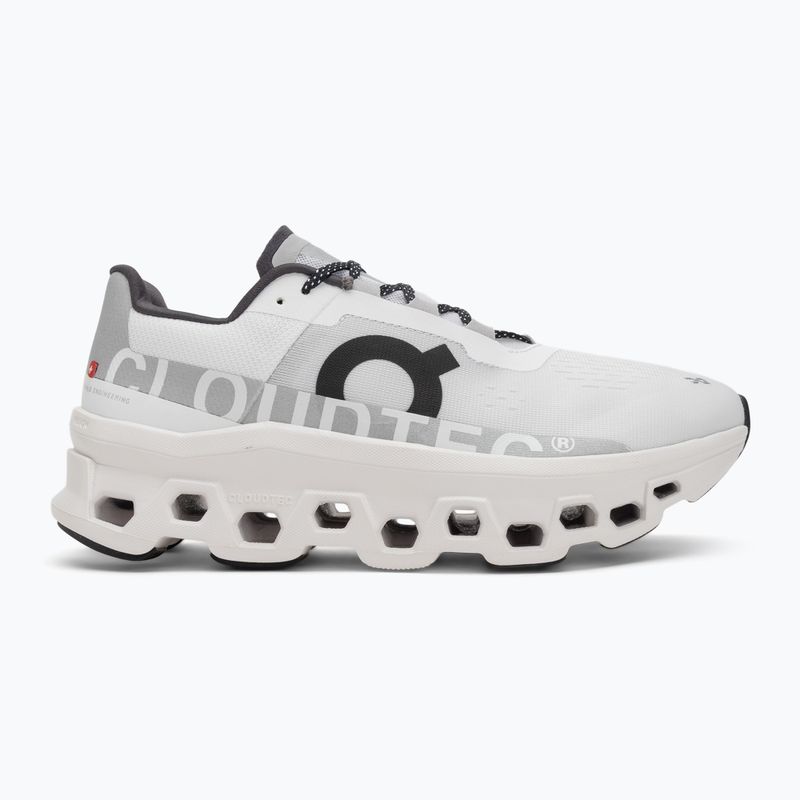 Buty do biegania męskie On Running Cloudmonster allwhite 2