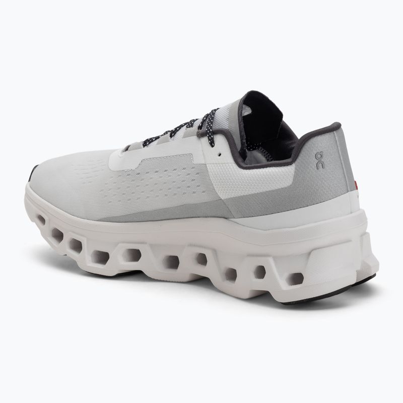 Buty do biegania męskie On Running Cloudmonster allwhite 3