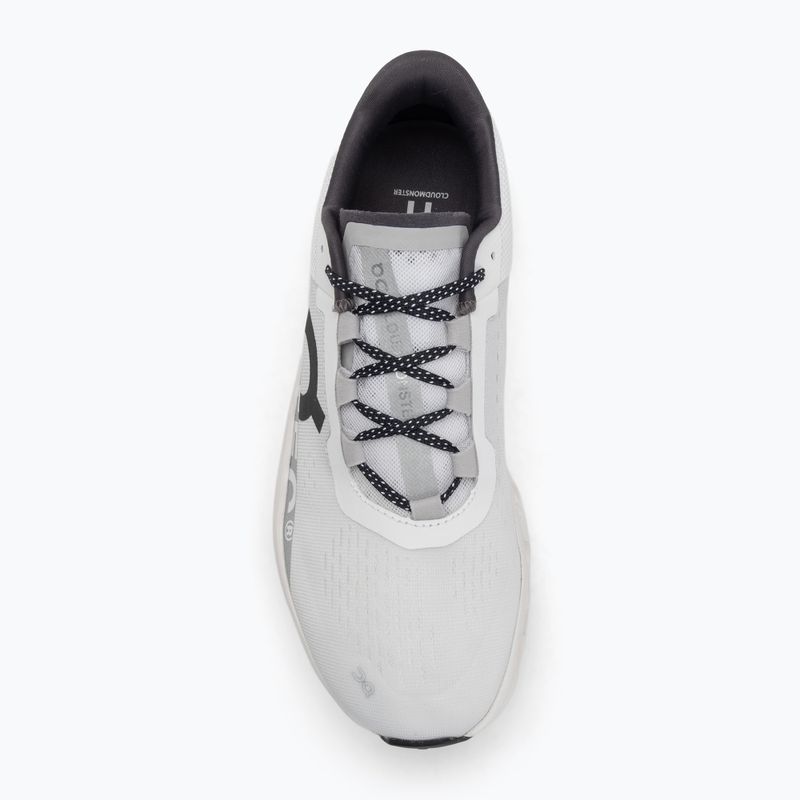 Buty do biegania męskie On Running Cloudmonster allwhite 5
