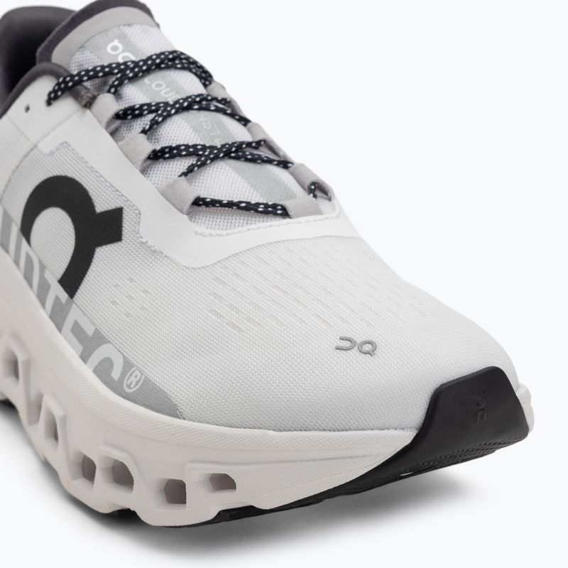 Buty do biegania męskie On Running Cloudmonster allwhite 7