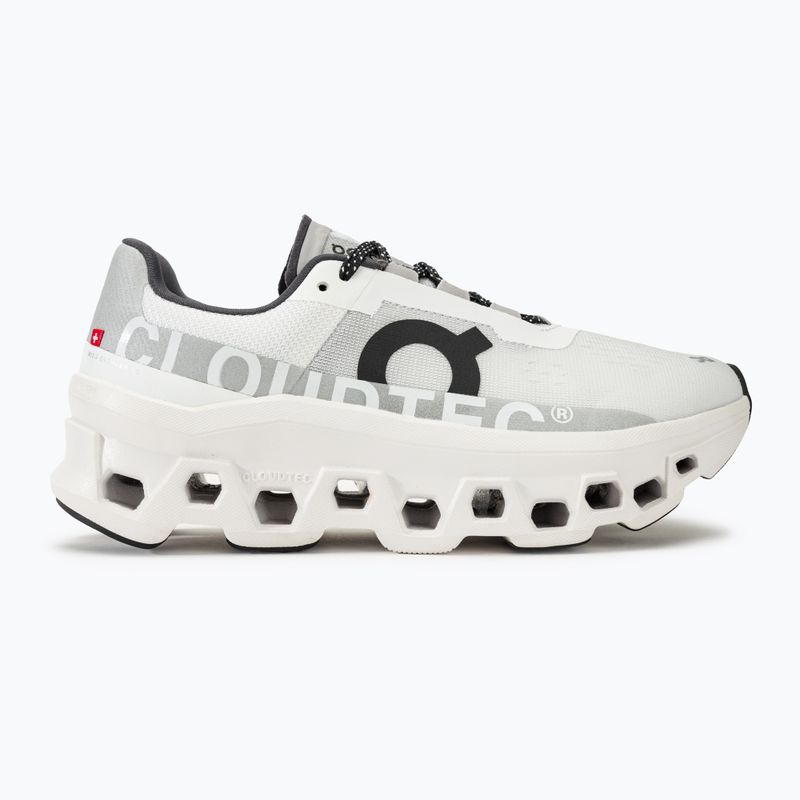 Buty do biegania damskie On Cloudmonster allwhite 2