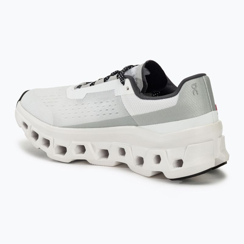 Buty do biegania damskie On Cloudmonster allwhite 3