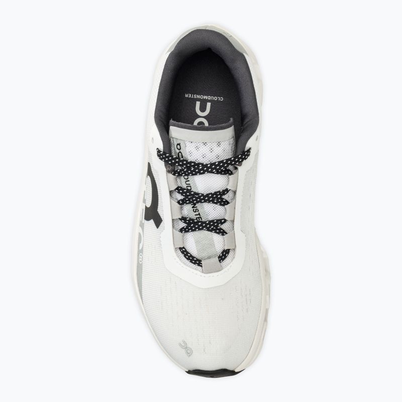 Buty do biegania damskie On Cloudmonster allwhite 5