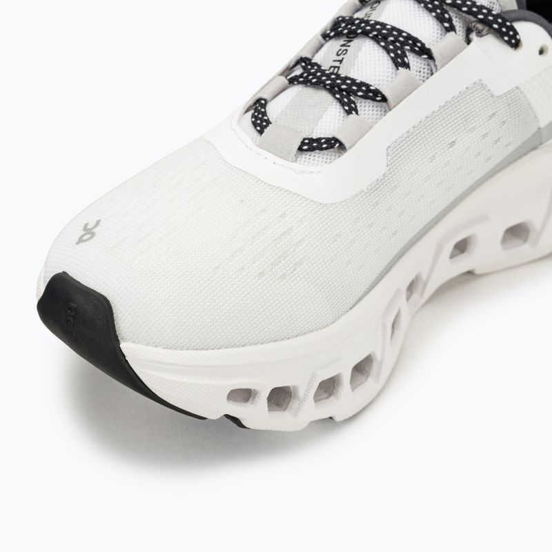 Buty do biegania damskie On Cloudmonster allwhite 7