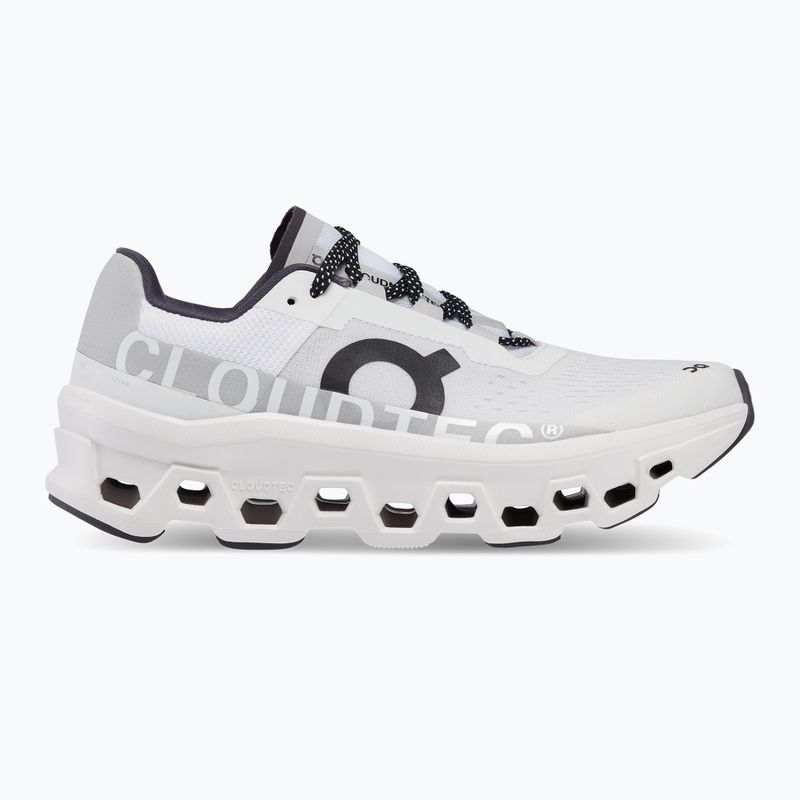 Buty do biegania damskie On Cloudmonster allwhite 9