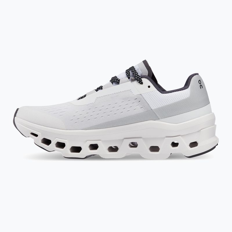 Buty do biegania damskie On Cloudmonster allwhite 10