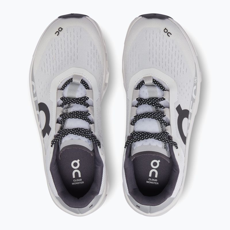 Buty do biegania damskie On Cloudmonster allwhite 12
