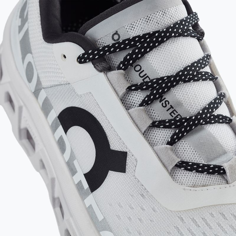 Buty do biegania damskie On Cloudmonster allwhite 15