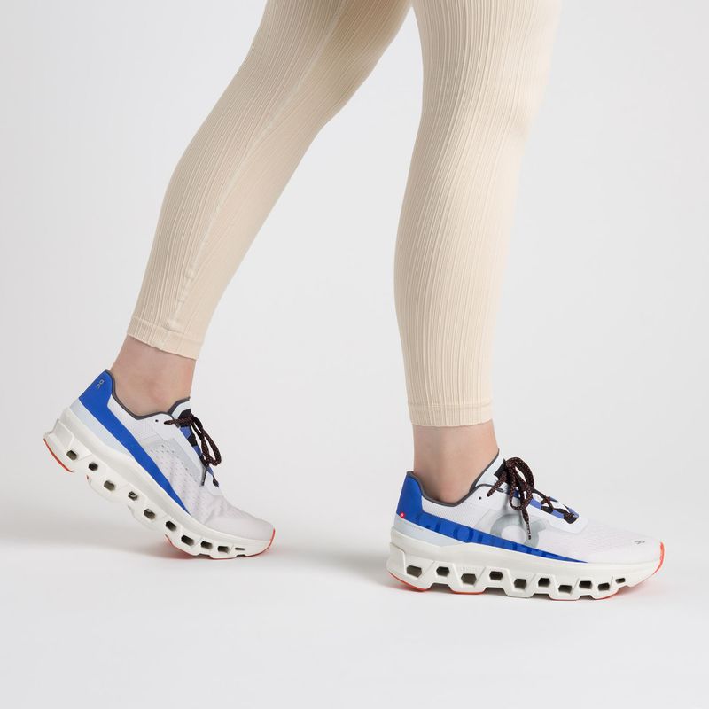 Buty do biegania damskie On Running Cloudmonster frost/cobalt 2