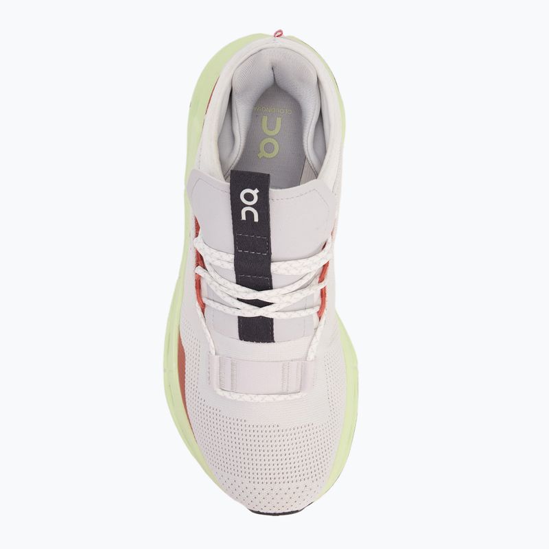 Buty do biegania damskie On Cloudnova white/limelight 5