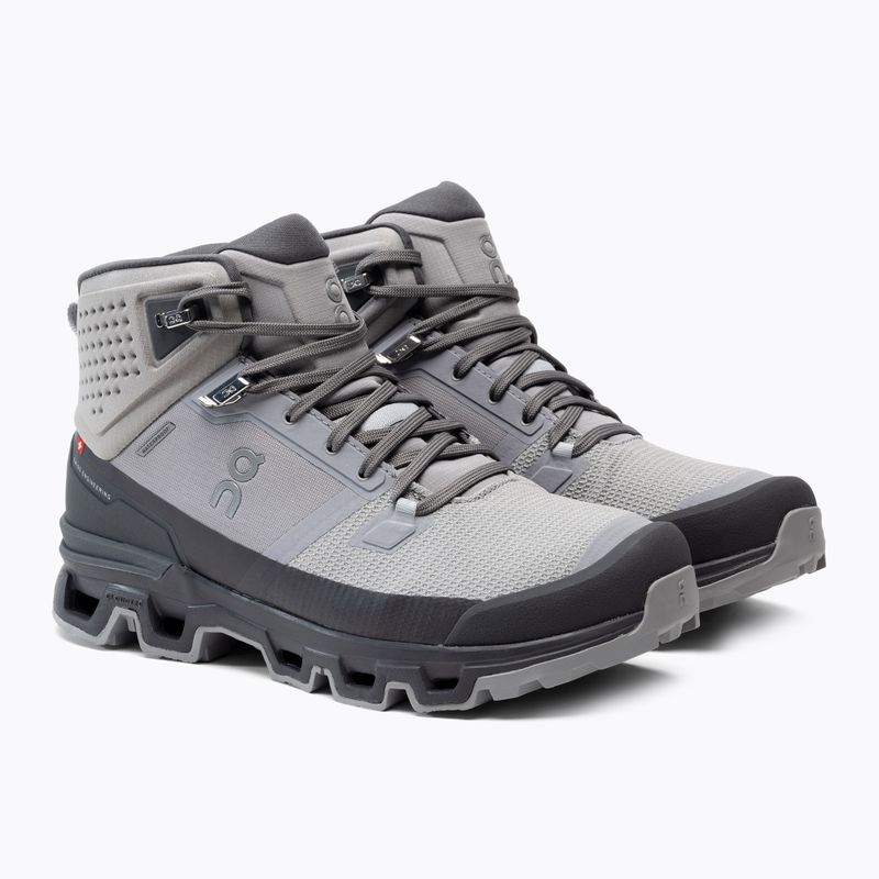 Buty turystyczne męskie On Cloudrock 2 Waterproof alloy/eclipse 4