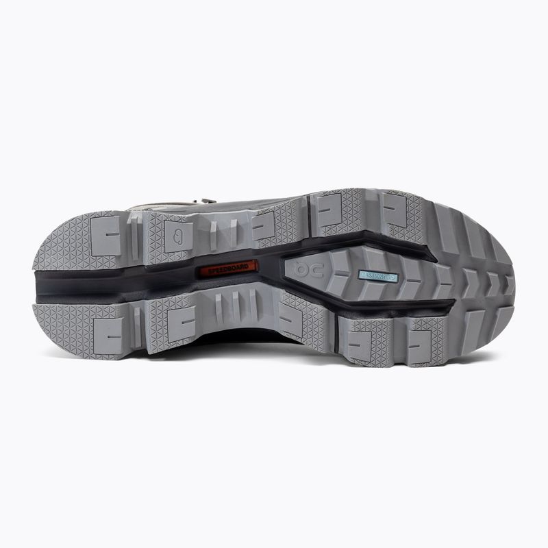 Buty turystyczne męskie On Cloudrock 2 Waterproof alloy/eclipse 5