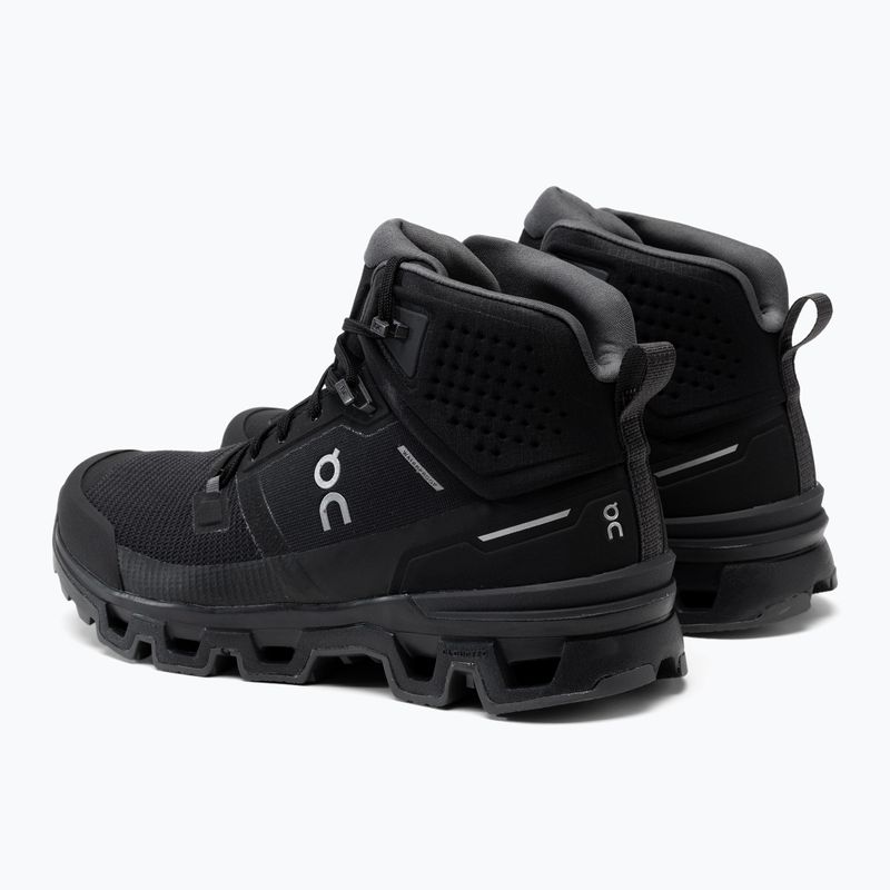 Buty turystyczne damskie On Running Cloudrock 2 Waterproof black/eclipse 3