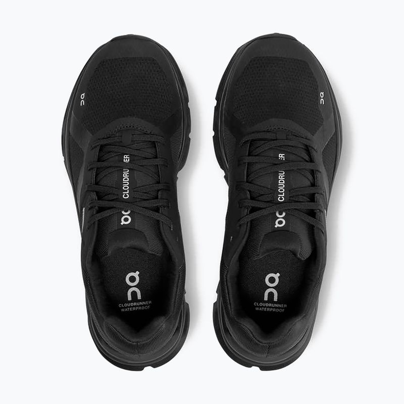 Buty do biegania męskie On Running Cloudrunner Waterproof black 14