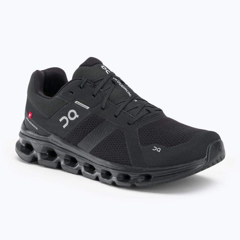 Buty do biegania męskie On Running Cloudrunner Waterproof black