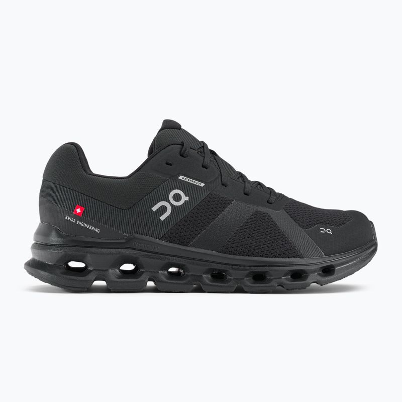 Buty do biegania męskie On Running Cloudrunner Waterproof black 2