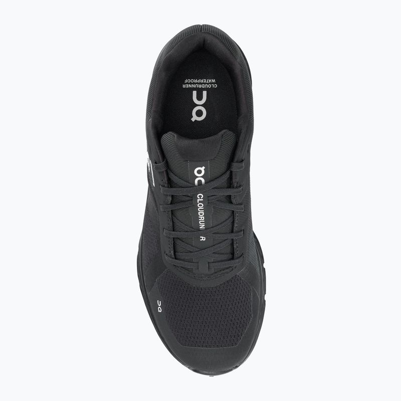 Buty do biegania męskie On Running Cloudrunner Waterproof black 6