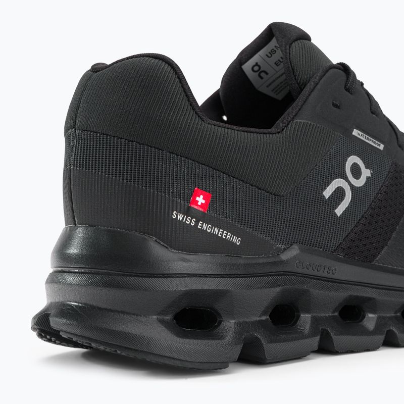 Buty do biegania męskie On Running Cloudrunner Waterproof black 9