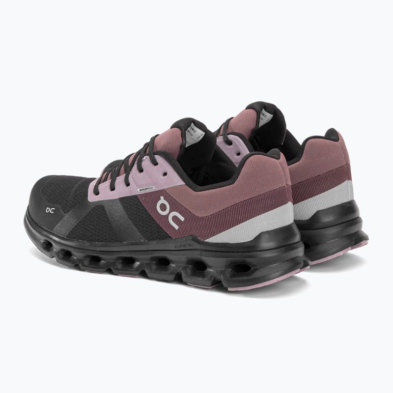 Buty do biegania damskie On Cloudrunner Waterproof black/grape 5