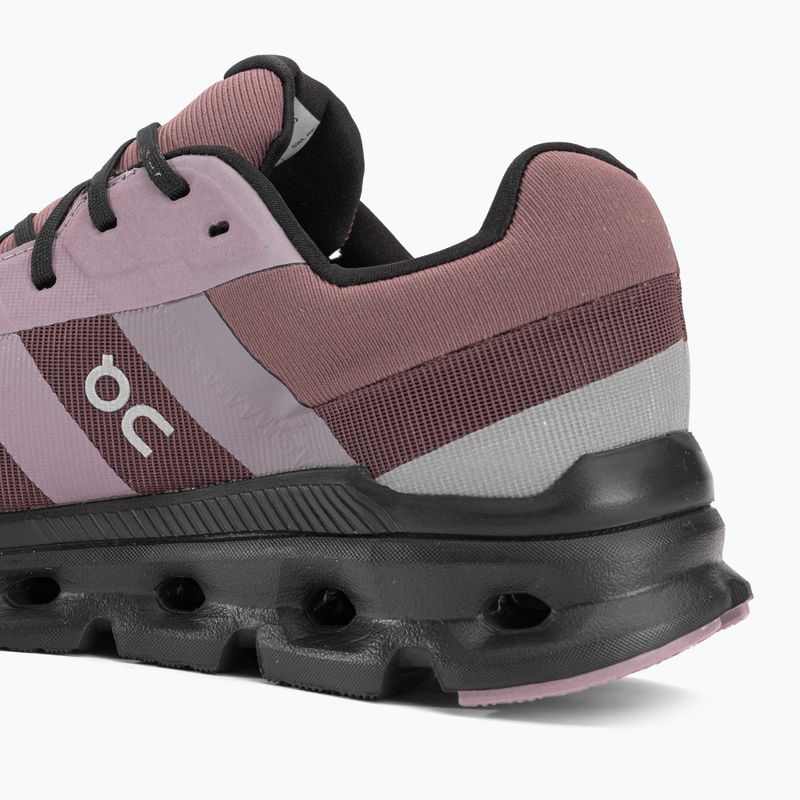 Buty do biegania damskie On Cloudrunner Waterproof black/grape 11