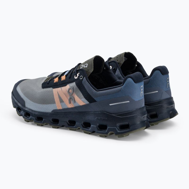 Buty do biegania męskie On Running Cloudvista midnight/olive 4
