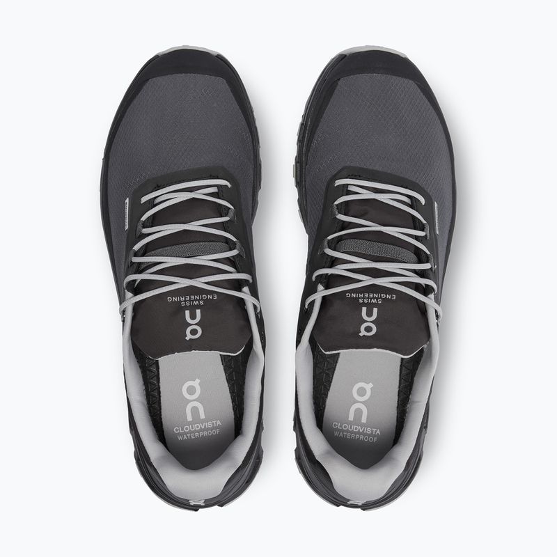 Buty do biegania męskie On Running Cloudvista Waterproof eclipse/black 13